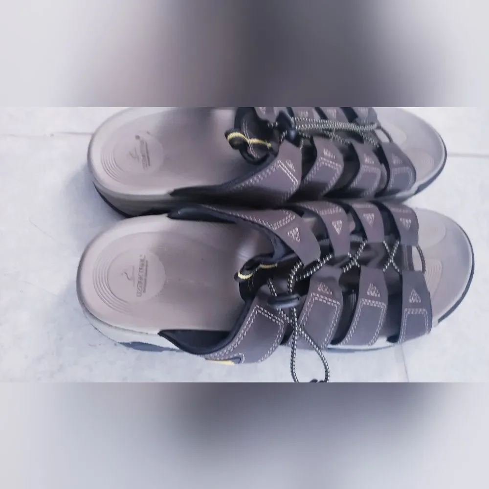 Ozark Trail Fisherman Men’s Brown Sandals 12